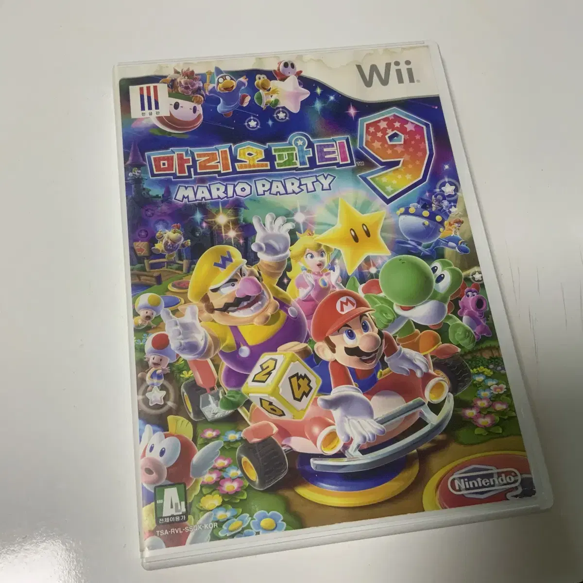 닌텐도 wii 위 마리오파티9 칩 CD / 3DS 스위치